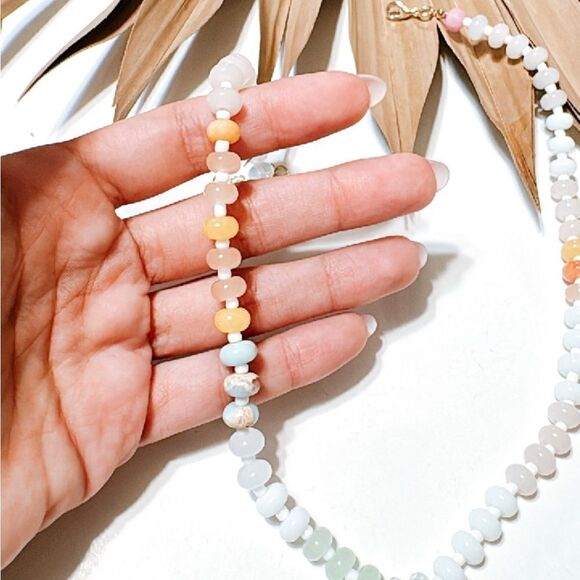 Boho rainbow necklace #1187 - Picture 3 of 6